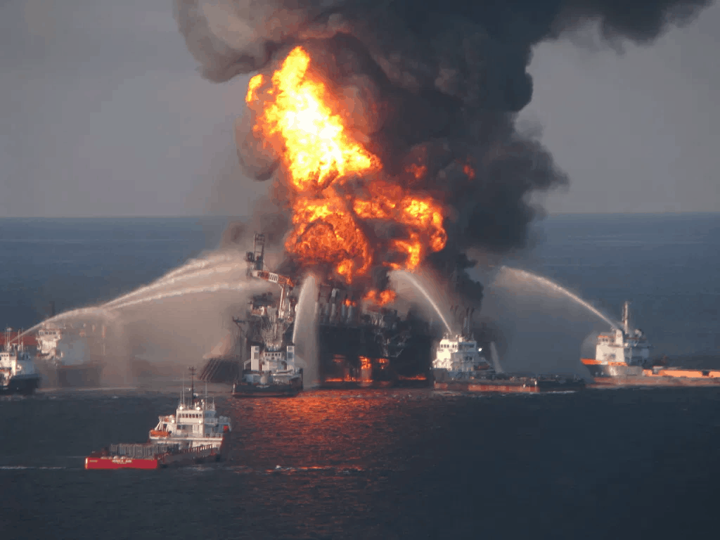 Deepwater Horizon US Coast Guard Photo