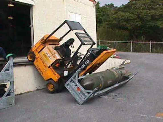 forklift driving