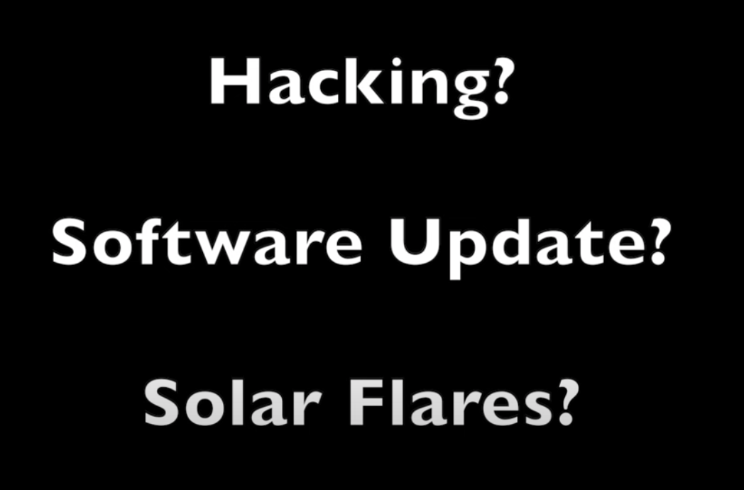 AT&T Outage - hacking, software update, solar flares